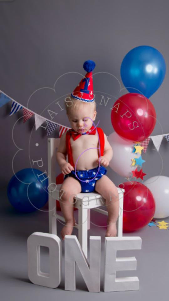 Boys Star Cake Smash Outfit