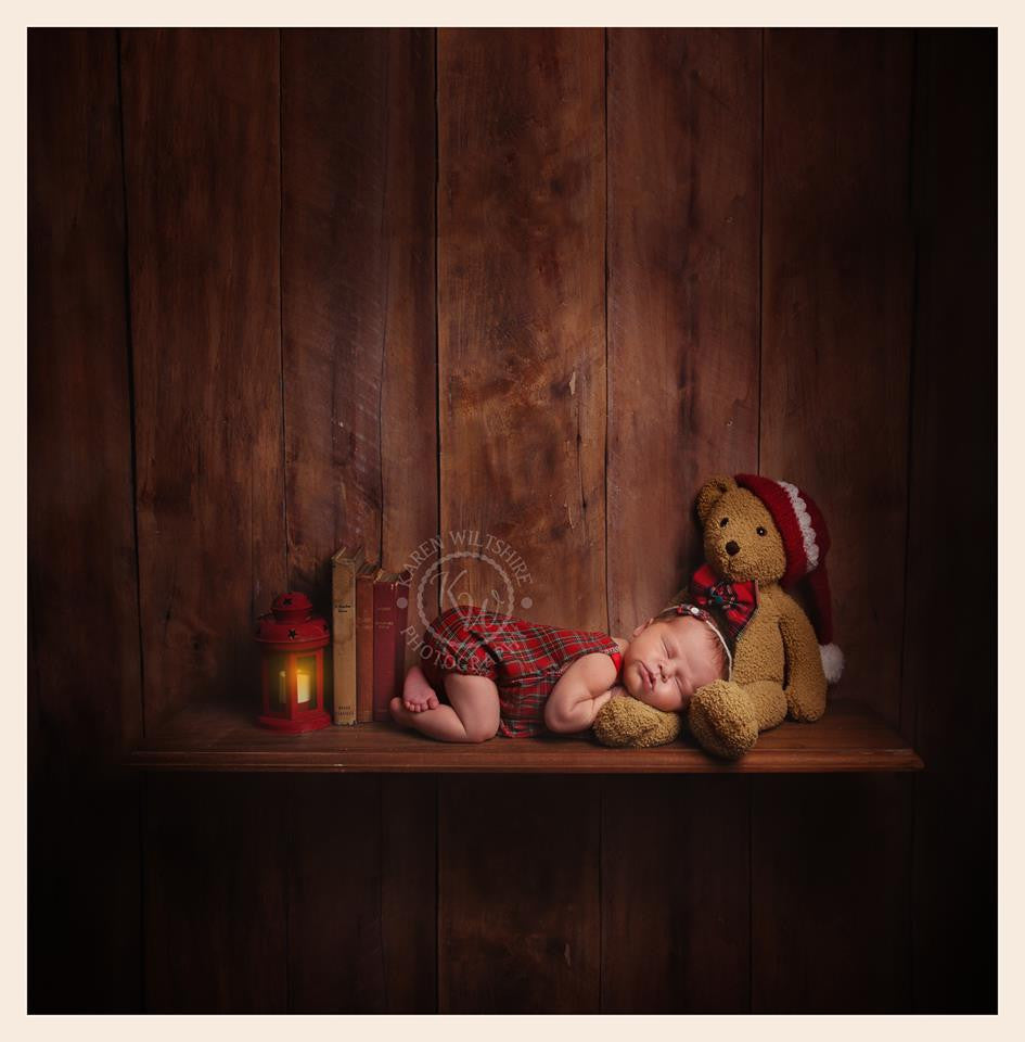 Newborn Tartan Romper